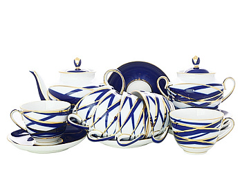 Сервиз чайный Кокон 20 предметов (Весенняя), Императорский фарфоровый завод (ЛФЗ) 81.20884.00.1