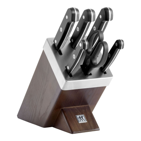 Набор ножей 7 предметов в подставке с заточкой Zwilling Gourmet, Zwilling J.A. Henckels (36133-000)