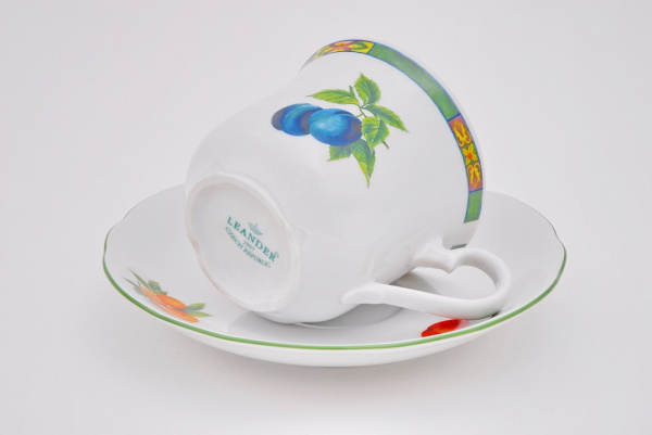 Чайный сервиз 6 персон 15 предметов, Мэри-Энн Фруктовый сад 03160725-080H, Leander