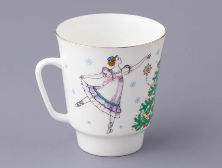 Комплект кофейный 3 предмета Щелкунчик (Майская) Императорский фарфоровый завод (ЛФЗ) 81.18006.00.1