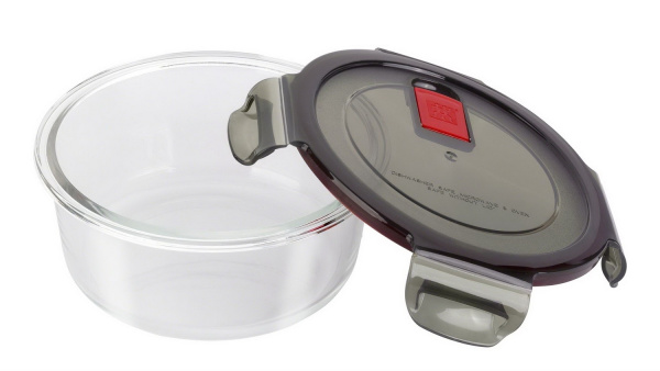 Стеклянный контейнер, круглый 19,5 см, 1300 мл, ZWILLING Gusto, Zwilling J.A. Henckels (39506-004) Стеклянный контейнер, круглый 19,5 см, 1300 мл, ZWILLING Gusto, Zwilling J.A. Henckels (39506-004)