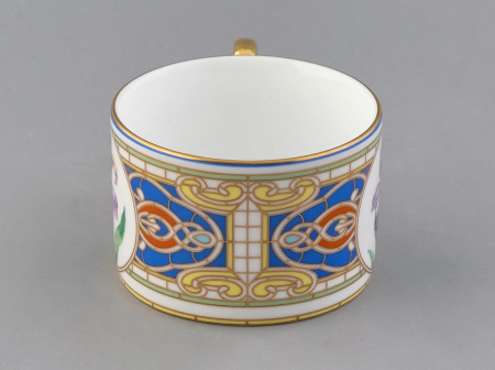 Чашка с блюдцем ИФЗ Нежный Ирис (Соло) 300 мл, Императорский фарфоровый завод 81.32657.00.1