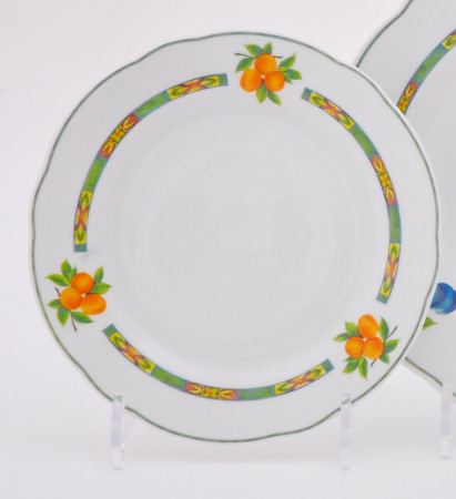 Набор тарелок на 6 персон 18 предметов, Мэри Энн Фруктовый сад 03160119-080H, Leander