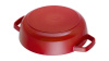 Сотейник чистера с чугунной крышкой, 24 см, 2,4 л Staub Chistera, вишневый (12612406)