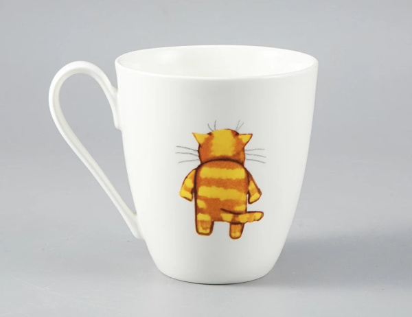 Подарочный набор ИФЗ Бокал 450 мл Вариации Вася Ложкин. Уйду я от вас, Императорский фарфоровый завод 81.29374.00.1