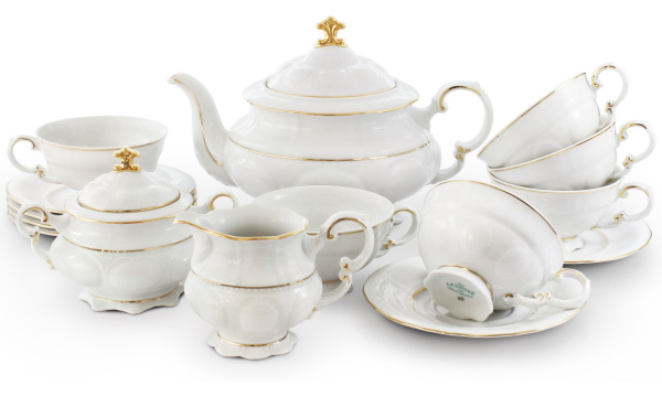 Чайный сервиз 6 персон 15 предметов, Соната 07160725-1139, Leander