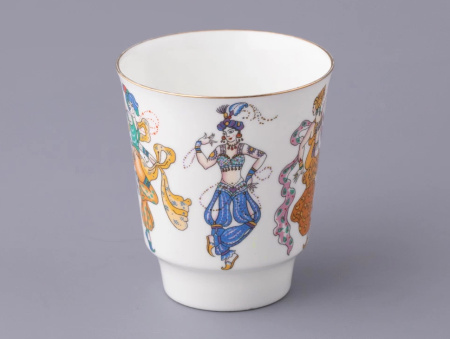 Комплект кофейный 3 предмета Шахерезада (Майская) Императорский фарфоровый завод (ИФЗ) 81.17663.00.1