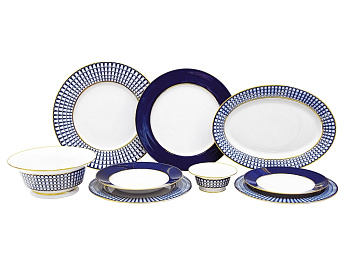 Сервиз столовый Классика Петербурга 24 пр (Европейская), Императорский фарфоровый завод (ЛФЗ) 81.20876.00.1