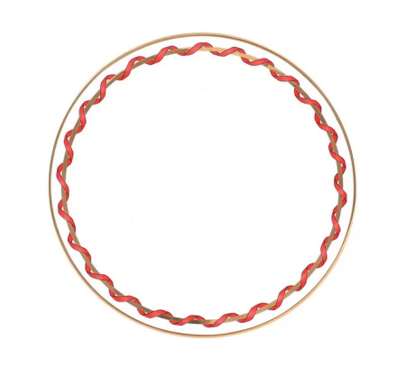 Чашка с блюдцем ИФЗ Календа (Идиллия) 250 мл, Императорский фарфоровый завод 81.30758.00.1