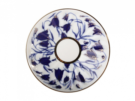 Чашка с блюдцем чайная Колокольчики (Лучистая) 235 мл Императорский фарфоровый завод (ЛФЗ) 81.10520.00.1