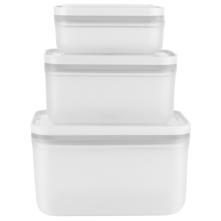 Набор пластиковых контейнеров ZWILLING Fresh&Save для вакуумного хранения, размер S/M/L, 3 штуки, Zwilling J.A. Henckels (36804-003)