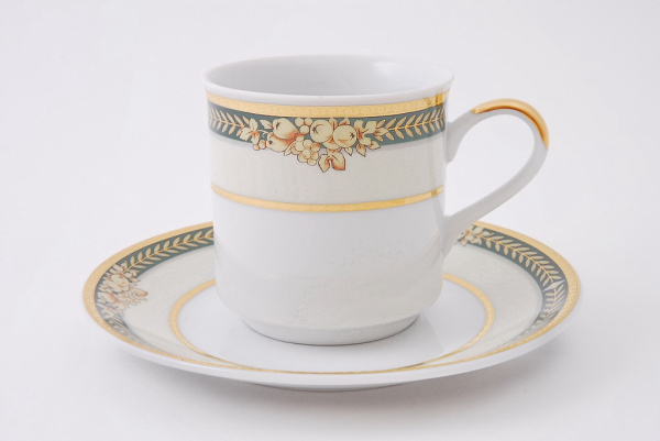 Кофейный сервиз 6 персон 15 предметов, Сабина 02160714-0711, Leander