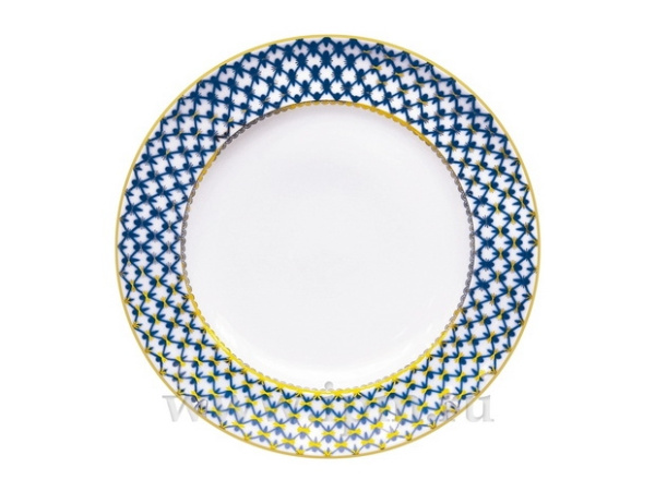 Тарелка Европейская Кобальтовая сетка 265 мм, Императорский фарфоровый завод (ЛФЗ) 80.63853.00.1