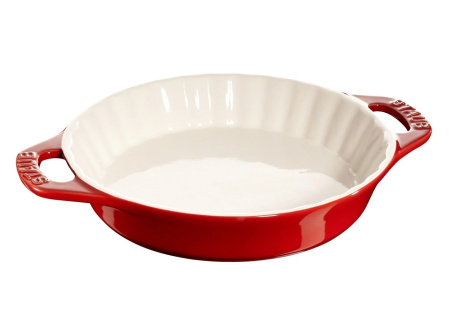 Форма для пирога керамическая, 28 см вишневая, Staub Ceramics (40511-167)