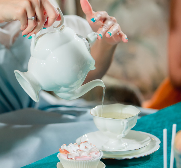 Сервиз чайный ИФЗ Золотая лента (Наташа) 20 предметов, Императорский фарфоровый завод, 81.20920.00.1