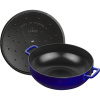 Сотейник с крышкой 28 см, 4,65 л, темно-синий, Staub (1112991)