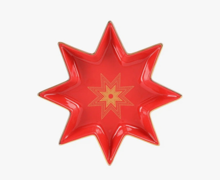 Подарочный набор ИФЗ Скарлетт (Звезда) тарелки 2 предмета, Императорский фарфоровый завод 81.27758.00.1