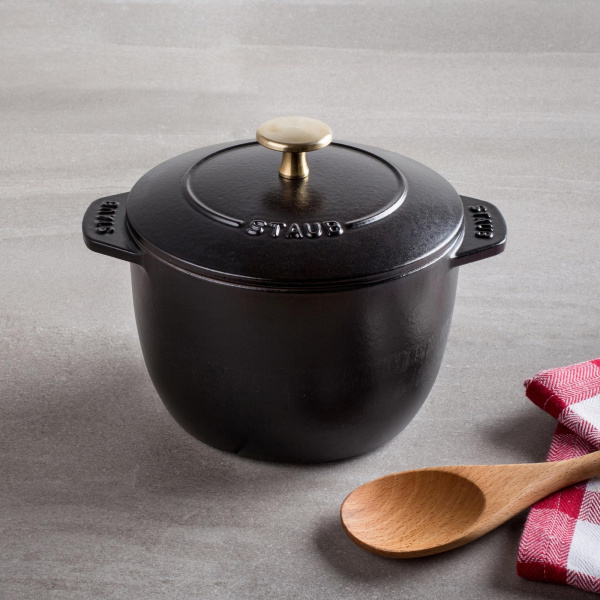 Кокот для риса 16 см 1,5 л, черный, Staub La Cocotte (11721625) Кокот для риса 16 см 1,5 л, черный, Staub La Cocotte (11721625)