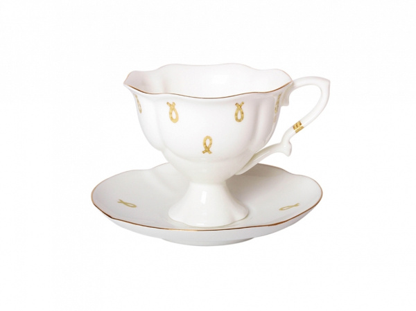 Сервиз кофейный ИФЗ Петельки (Наташа) 14 предметов, Императорский фарфоровый завод (ЛФЗ) 81.21239.00.1