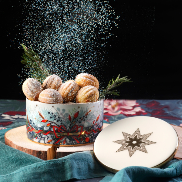 Подарочный набор шкатулка Календа (Идиллия) 13 см, Императорский фарфоровый завод (ИФЗ) 81.31560.00.1