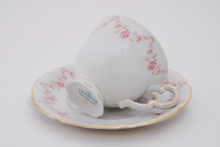 Кофейный сервиз 6 персон 15 предметов, Мелкие цветы Соната 07160714-0158, Leander