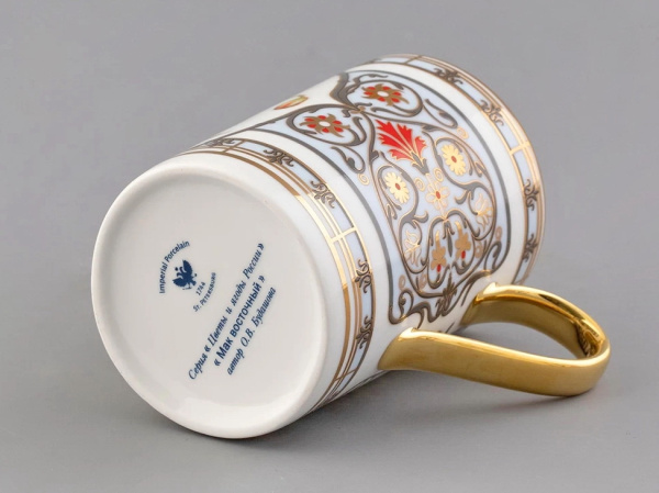 Бокал ИФЗ Мак восточный (форма Соло) 400 мл, в подарочной упаковке, Императорский фарфоровый завод 81.32713.00.1