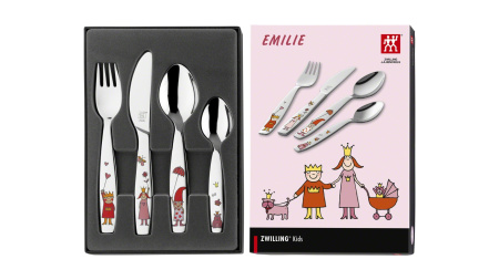 Набор детских столовых приборов Emilie 4 предмета Zwilling J.A. Henckels (07136-210)