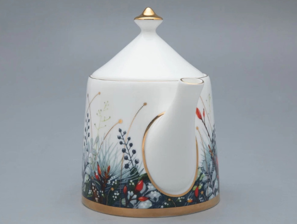 Чайник 900 мл Календа (Идиллия) Императорский фарфоровый завод (ИФЗ) 80.44472.00.1