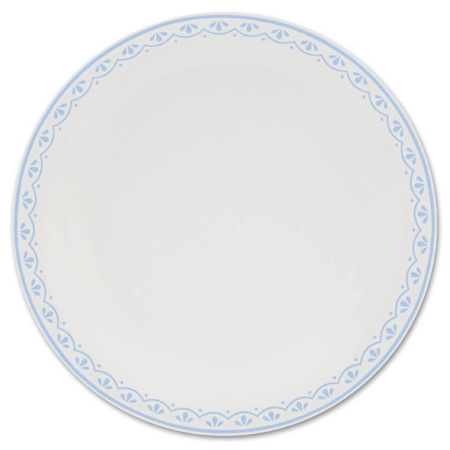 Обеденный набор на 4 персоны 20 предметов Хюгге Голубые узоры 71162120-327B, Leander