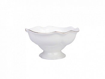 Ваза для варенья Золотая лента (Наташа) 125 мм, Императорский фарфоровый завод (ЛФЗ) 80.05473.00.1