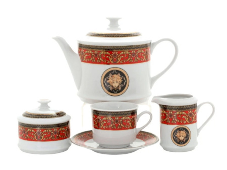 Чайный сервиз 6 персон 15 предметов, Сабина 02160725-B979, Leander