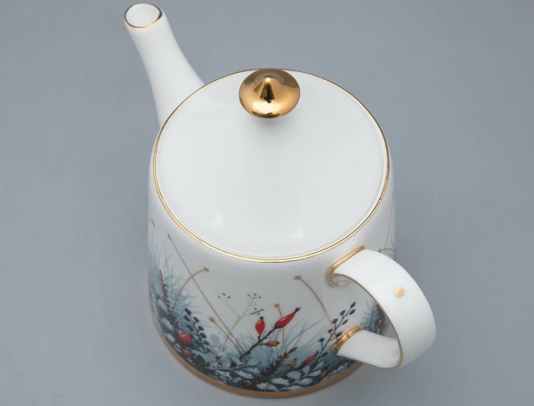 Чайник 900 мл Календа (Идиллия) Императорский фарфоровый завод (ИФЗ) 80.44472.00.1