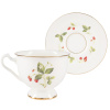 Чашка с блюдцем Земляника (Айседора) 240 мл, Императорский фарфоровый завод (ЛФЗ) 81.27540.00.1