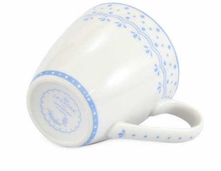 Обеденный набор на 4 персоны 20 предметов Хюгге Голубые узоры 71162120-327B, Leander