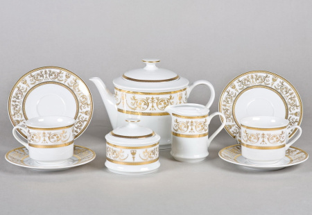 Чайный сервиз 6 персон 15 предметов, Сабина 02160725-1373, Leander