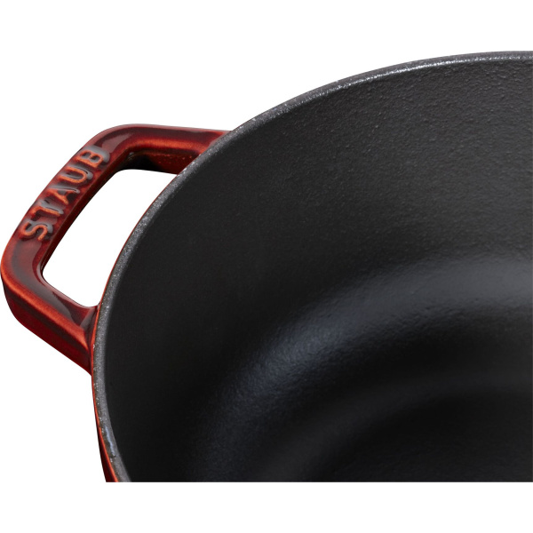 Кокот Петух 24 см 3,6 л, гранатовый, Staub La Cocotte (11752487) Кокот Петух 24 см 3,6 л, гранатовый, Staub La Cocotte (11752487)