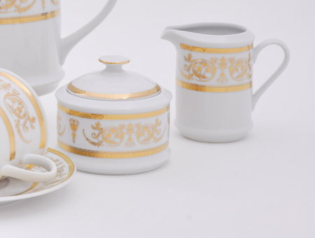 Кофейный сервиз 6 персон 15 предметов, Сабина 02160714-1373, Leander