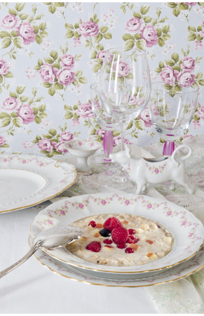 Столовый сервиз на 6 персон 25 предметов, Мелкие цветы Соната 07162011-0158, Leander