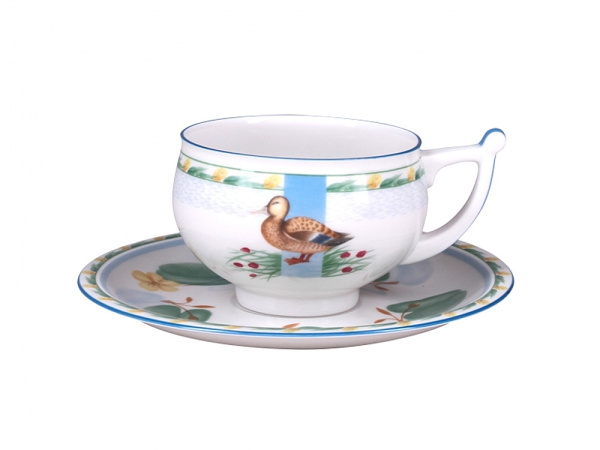 Сервиз чайный Уткина заводь (Кострома) 20 предметов,Императорский фарфоровый завод (ЛФЗ) 81.25448.00.1
