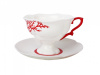 Чашка с блюдцем чайная Коралл (Наташа) 220 мл Императорский фарфоровый завод (ИФЗ) 81.17717.00.1