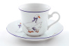 Кофейный сервиз 6 персон 15 предметов, Гуси Мэри-Энн 03160714-0807, Leander