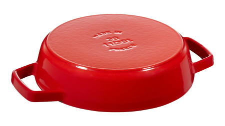 Сотейник со стеклянной крышкой, 28 см, 3,7 л, Staub, вишневый (12722806)