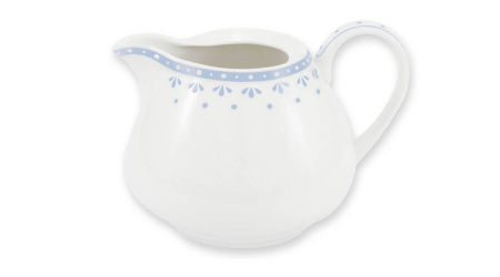 Чайный сервиз на 4 персоны 11 предметов Хюгге Голубые узоры 71160717-327B, Leander