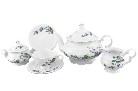 Чайный сервиз 6 персон 15 предметов, Соната 07160725-2393, Leander