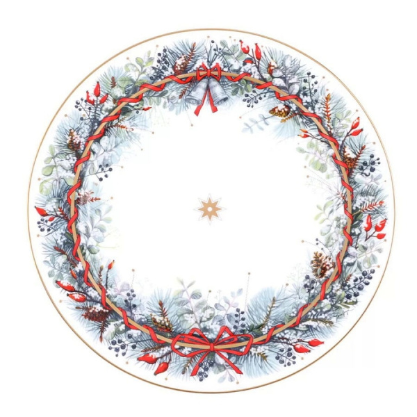 Блюдо круглое 320 мм ИФЗ Календа (Стандартная 2) Императорский фарфоровый завод 80.35717.00.1 Блюдо круглое 320 мм ИФЗ Календа (Стандартная 2) Императорский фарфоровый завод 80.35717.00.1