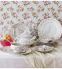 Столовый сервиз на 6 персон 25 предметов, Мелкие цветы Соната 07162011-0158, Leander