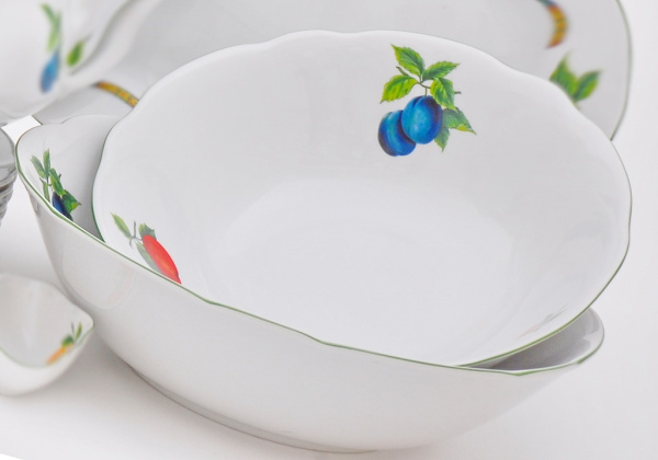 Столовый сервиз на 6 персон 26 предметов, Мэри-Энн Фруктовый сад 03162011-080H, Leander Столовый сервиз на 6 персон 26 предметов, Мэри-Энн Фруктовый сад 03162011-080H, Leander