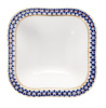 Салатник шести порционный квадратный Молодежная, Кобальтовая сетка, 1500 мл, Императорский фарфоровый завод (ЛФЗ) 80.09899.00.1
