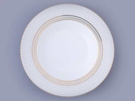 Сервиз столовый ИФЗ Саламандра Грей 18 предметов (Премиум), Императорский фарфоровый завод 81.31632.00.1