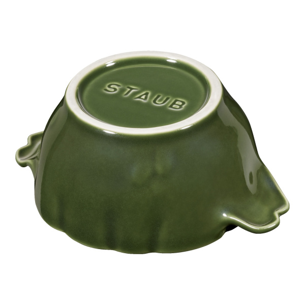 Кокот мини Артишок 12,5 см 450 мл, Staub Ceramic, темно-зеленый (40500-326) Кокот мини Артишок 12,5 см 450 мл, Staub Ceramic, темно-зеленый (40500-326)